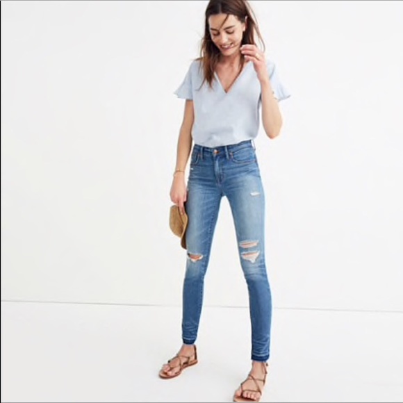 Madewell Denim - Madewell 9" High Rise Drop Hem Edition